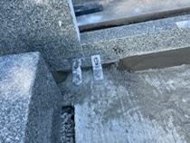 コーナーステンレスアンカー　L板止め