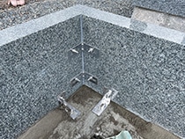 コーナーステンレスアンカー　L板止め