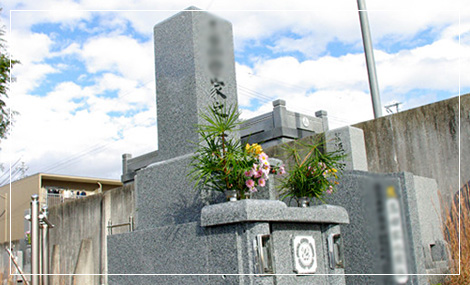 現代墓石1